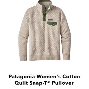 Patagonia Womens Cotton Quilt Snap-T Pullover